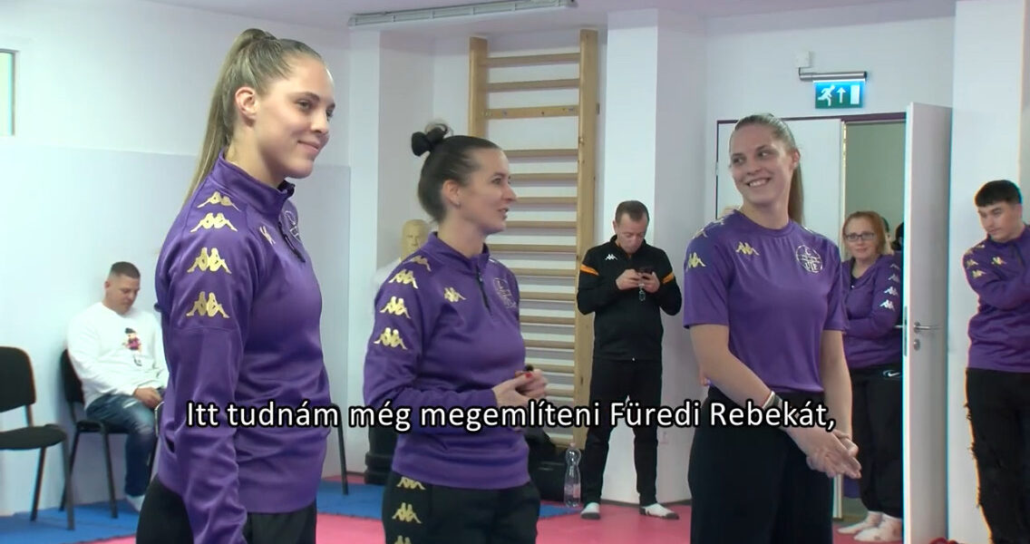 Az UTE taekwondo szakosztályának bemutatása és a Márton testvérek