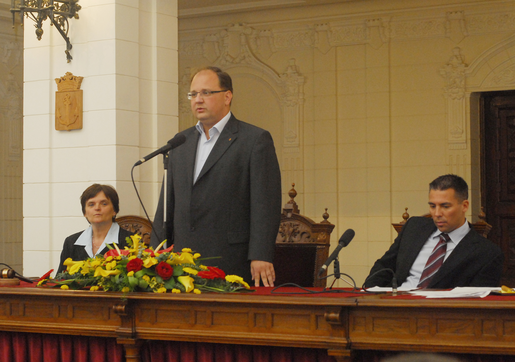 Wintermantel Zsolt köszönti a kisebbségi önkormányzatok képviselőit - 2010 október 14